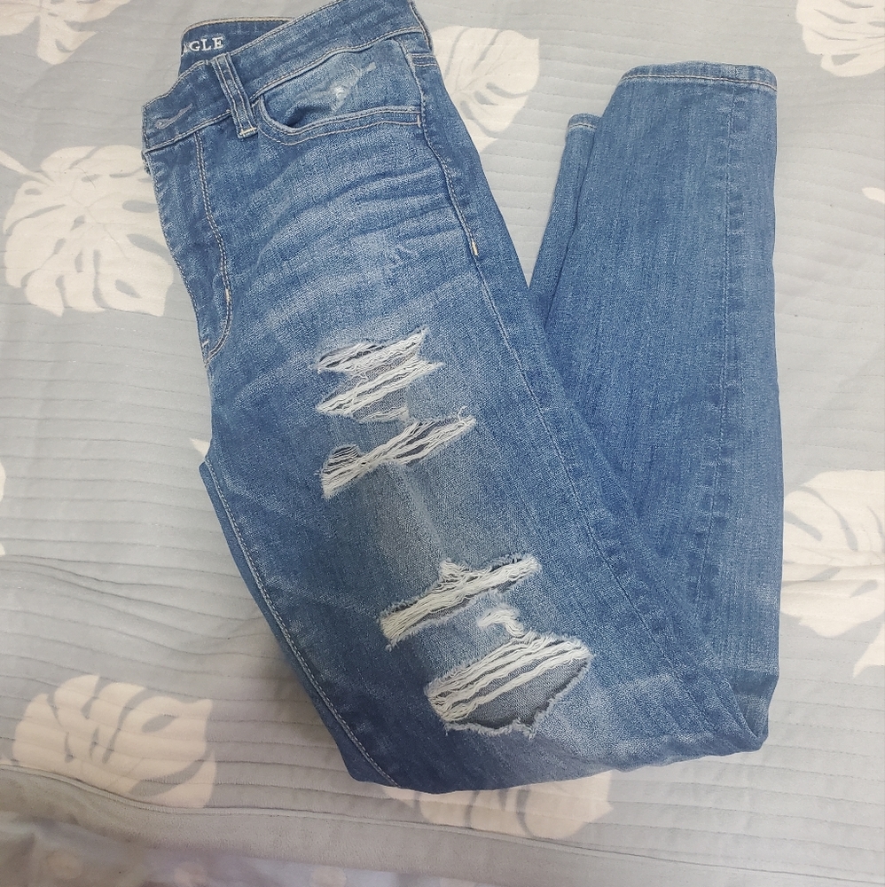 American eagle hi rise jegging